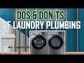 Dos & Don’ts of Laundry Plumbing - The Building Expert - 2020