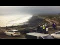 Public rescue woman from sea at Westward Ho!