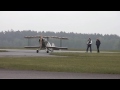 RC plane - giant RC model airplane at the airfield