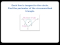 Tangent Lines And Circles