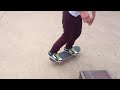 Tyler skating at carterton skatepark