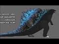 Godzilla 2024 Stk Showcase )) #sticknodes_pro_animation #godzilla