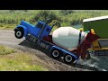 Trucks vs Potholes #12 | BeamNG.DRIVE