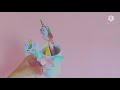 Cute unicorn school supplies, cute stationary | kawaii crafts | unicorn crafts
