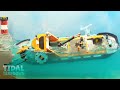 Sinking LEGO Ships - Wave Machine VS. LEGO Boats - Ship Wreck Simulation