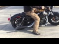 Hearing my new Harley Forty Eight for the first time.