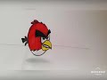 How to draw Angry Bird 3D