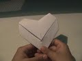 Origami: How to make a paper heart