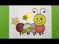 Easy Caterpillar Drawing for Kids, Cute Caterpillar Drawing, Easy Drawings