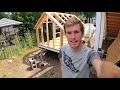WORLD’S SMALLEST TINY HOUSE | Build Part 1: Framing and Subfloor