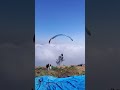 Paragliding over the clouds at Nandi Hills, Bangalore . #adventuresport #bangalore #nandihill