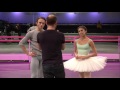 Yasmine Naghdi and Matthew Ball rehearse The Sleeping Beauty (The Royal Ballet)