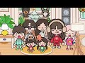 DRAMA TOCA WORLD | NIGHT WOUTINE WITH BIG K FAMILY | TOCA BOCA | TOCA WORLD |