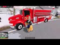 FAKE FIREFIGHTER BURNS DOWN ENEMIES HOUSE! - ERLC Roblox Liberty County