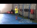 ¿Como hacer DEVIL’S PRESS? // Ejercicio Crossfit - HFA FITNESS