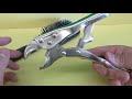 How To Use Adjustable Locking Pliers-Vise Grips Tutorial