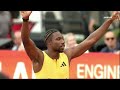 Noah Lyles Clashes With Letsile Tebogo In Epic 100 Meter Dash || 2024 London Diamond League