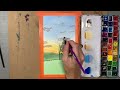 REAL TIME Paint With Me in Watercolors + Q&A (randomly generated questions!)