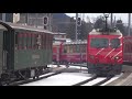 Disentis - Arrival of the SL / Ankunft Der Dampflok