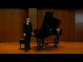 Fabian Fernandez-Han plays four piano pieces - June 30, 2012