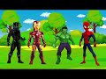 bulk iron man and Spiderman head cut carton video ✅  HD//