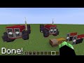 Minecraft Massey Ferguson 135 Tractor Tutorial