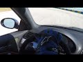 E46 M3 drifting at track day