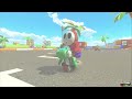 Mario Kart 8 Deluxe DLC ⁴ᴷ Golden Dash Cup (200cc 3-Star Rank) Shy Guy gameplay