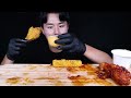 ENG SUB) ASMR SPICY FRIED CHICKEN & FRIED CHICKEN EATING SOUNDS MUKBANG 치킨 치즈스틱 먹방ASMR MUKBANG