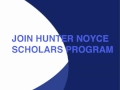 Hunter Noyce Promotion