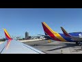 Southwest B737 landing at LAX Saturday June 13, 2020