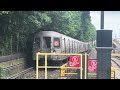 MTA NYCT: D and R train action at 9th Avenue with some work trains