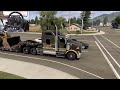 Kenworth T800 straight piped - American Truck Simulator | Thrustmaster TX