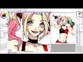 Harley quinn - speedpaint