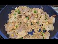 EP 382 Easy way to make combinations fried rice recipe #Thai food life in the USA #ข้าวผัดรวมมิตร#