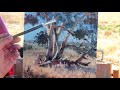 Limited palette plein air landscape by Andy Dolphin