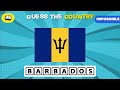 Guess the Country by its Scrambled Name 🌏🧠🧐 | From Easy to Impossible