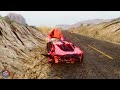 Satisfying Rollover Crashes #48 - BeamNG.drive CRAZY DRIVERS