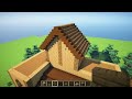 Minecraft: Large Wooden House Tutorial | Survival House Design