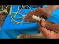 Excellent welding technique using spark plugs and 12V battery