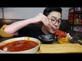 ASMR MUKBANGㅣBraised Samgyeopsal and Ripe Kimchi & SpamㅣEATING SHOW