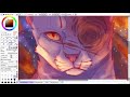 Frozen fire Speedpaint