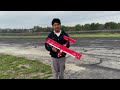 E-FLITE MICRO DRACO - MAIDEN FLIGHT 3S VS 4S!