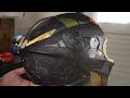 Did i RUIN a LIMITED EDITION AGV CARBON HELMET ?!?  😱 🔥 #howtomake