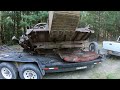 Hauling away scrap metal