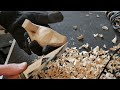 Wood Carving a Bird ASMR 🐦No talking - Carving - Painting