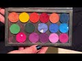 Packing Eyeshadows for Travel #packing #packwithme #eyeshadows #swatches