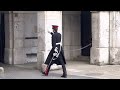 The Young Attractive Officer Smiles… Four O’clock Inspection at the Horse Guard Parade. 19 May 2023