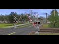 Railroad Crossing W Co Rd Hilliard Fl CSX manifest (Trainz new era)