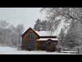 1.5 Hours of Snowy Cabin Ambiance & Piano Music